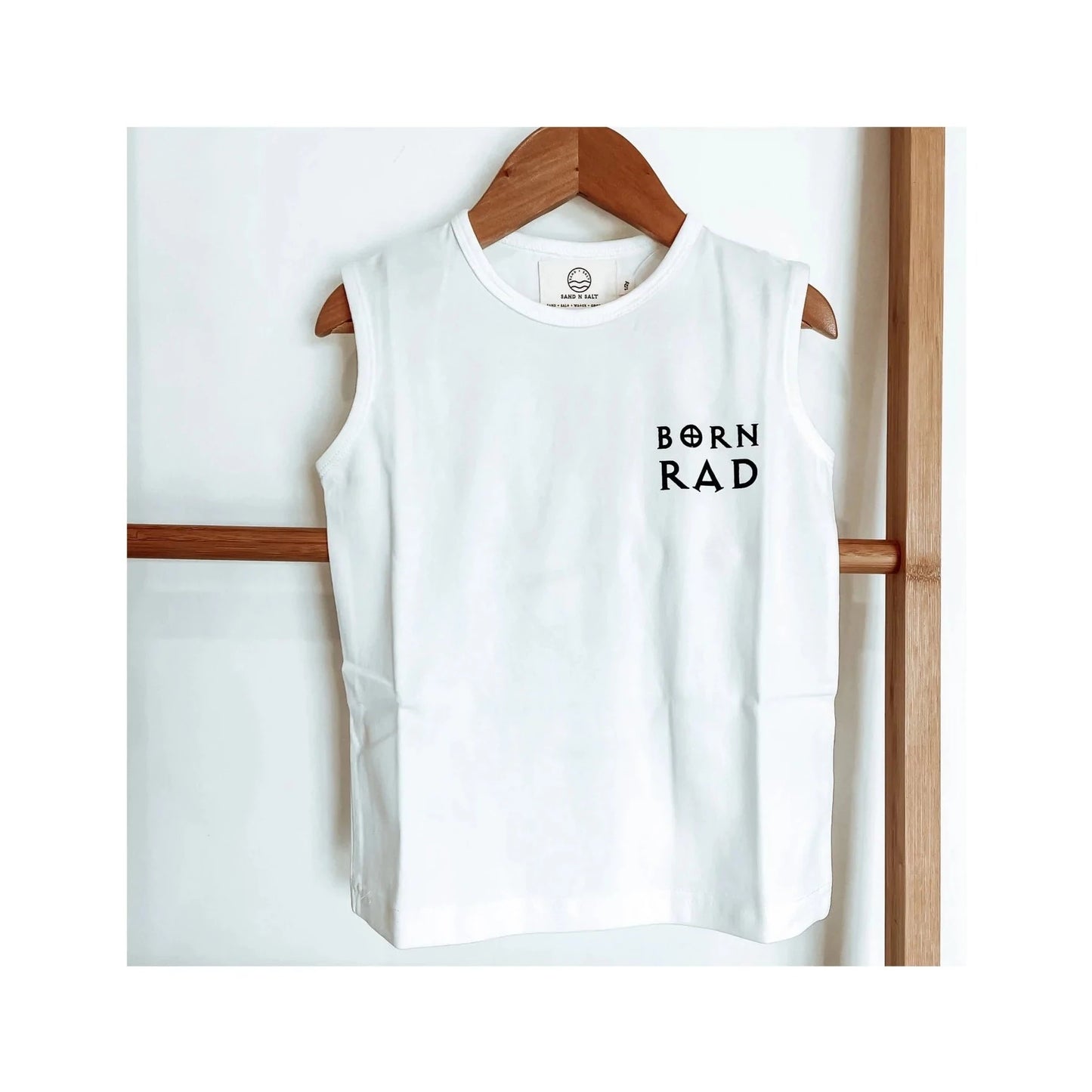 Born Rad Kids Singlet