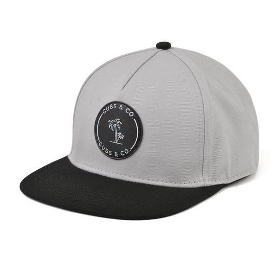 Cubs & Co SnapBack - Grey + White