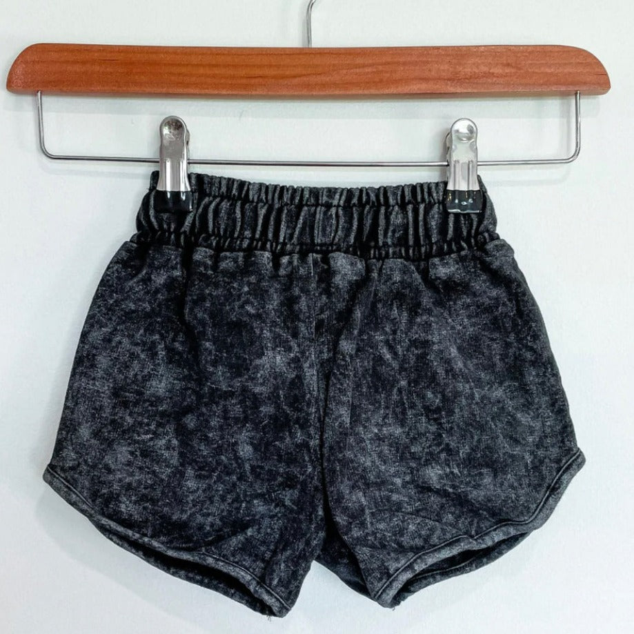 Acid Wash Track Short