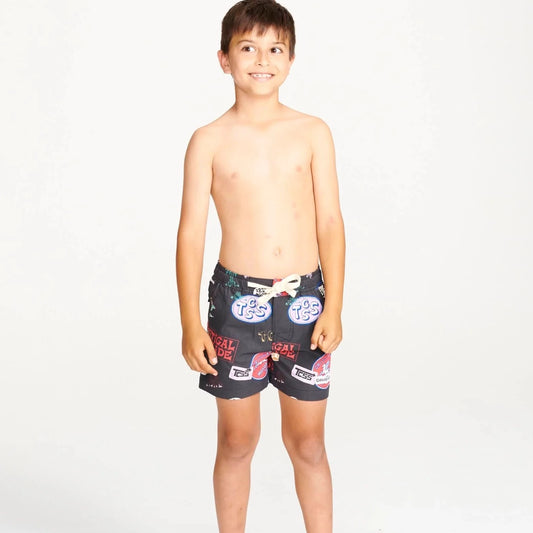 Muchos Swim Trunk - Vintage Black