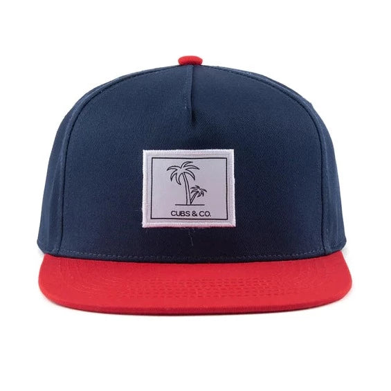 Cubs & Co SnapBack - Navy + Red