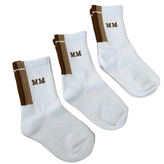 Stripe Socks x3 Pack